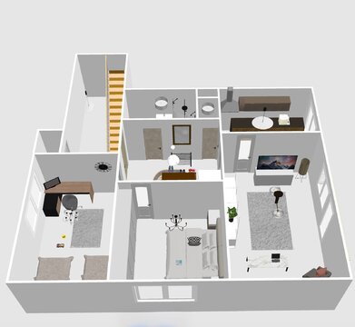 Byt 3+1 v Ivanovicích  na Hané, 75m2