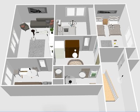 Byt 3+1 v Ivanovicích  na Hané, 75m2