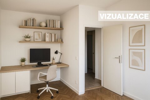 Byt 2+1, 55 m² v Černých Polích, Brno