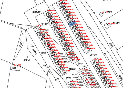 Řadová garáž v Řečkovicích poblíž ul. Kárníkova